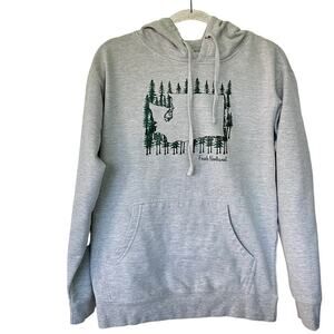 Fresh Northwest Hoodie Washington Unisex Men M Women L to XL 40 Chest Gray Green